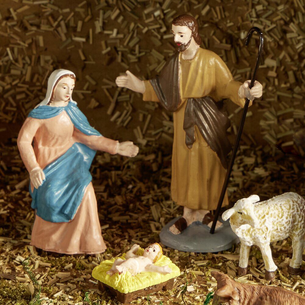 Santons rois mage H16cm 3 pièces