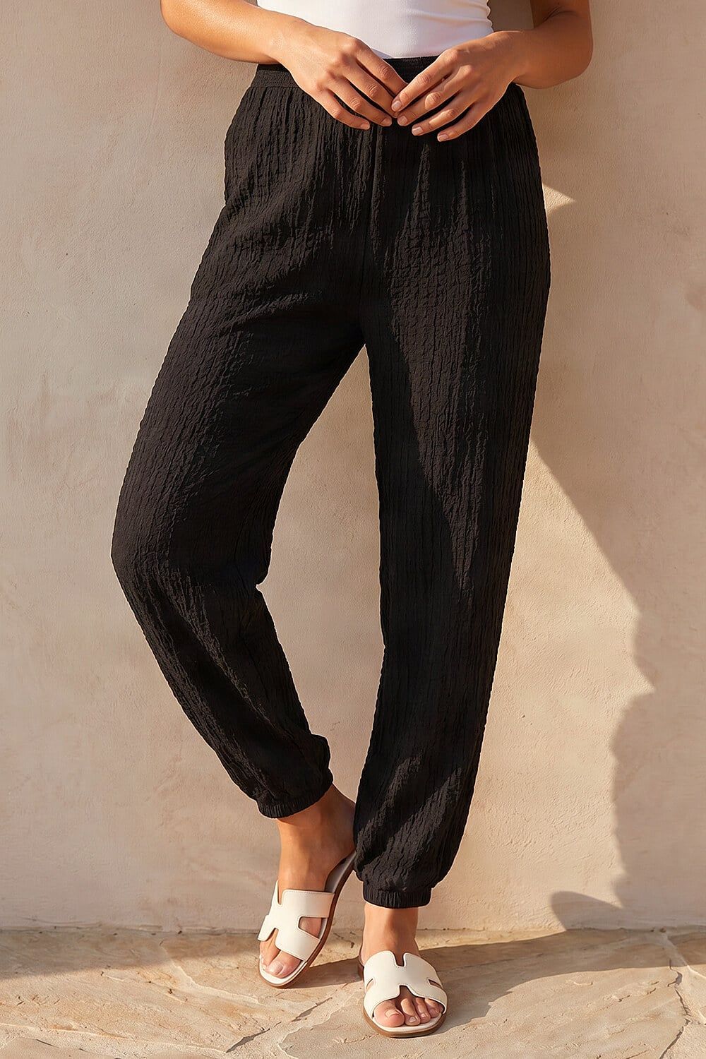 Roman Textured Balloon Trouser