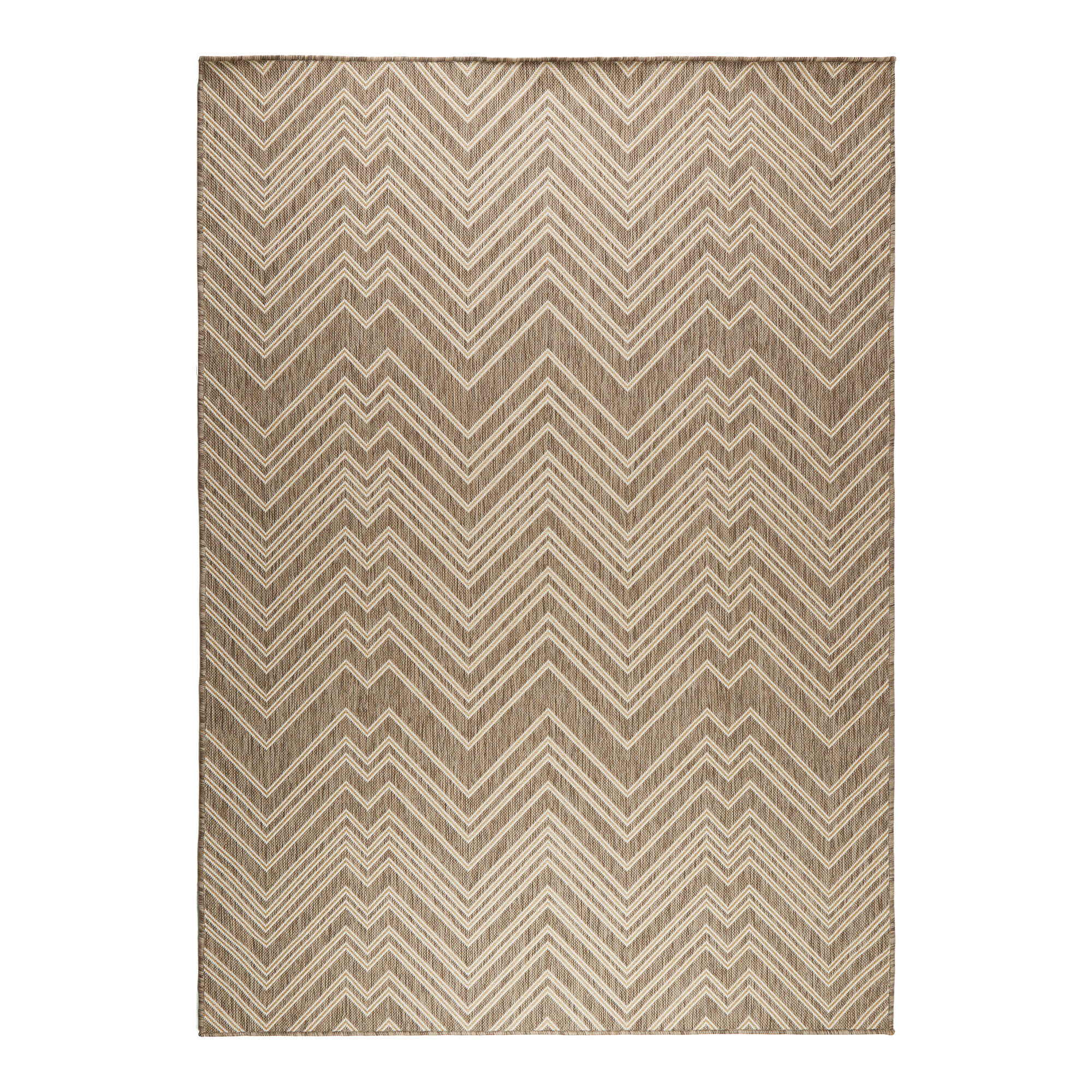 Mrcarpet Buitenkleed Salerno Zand Bruin 160x230cm