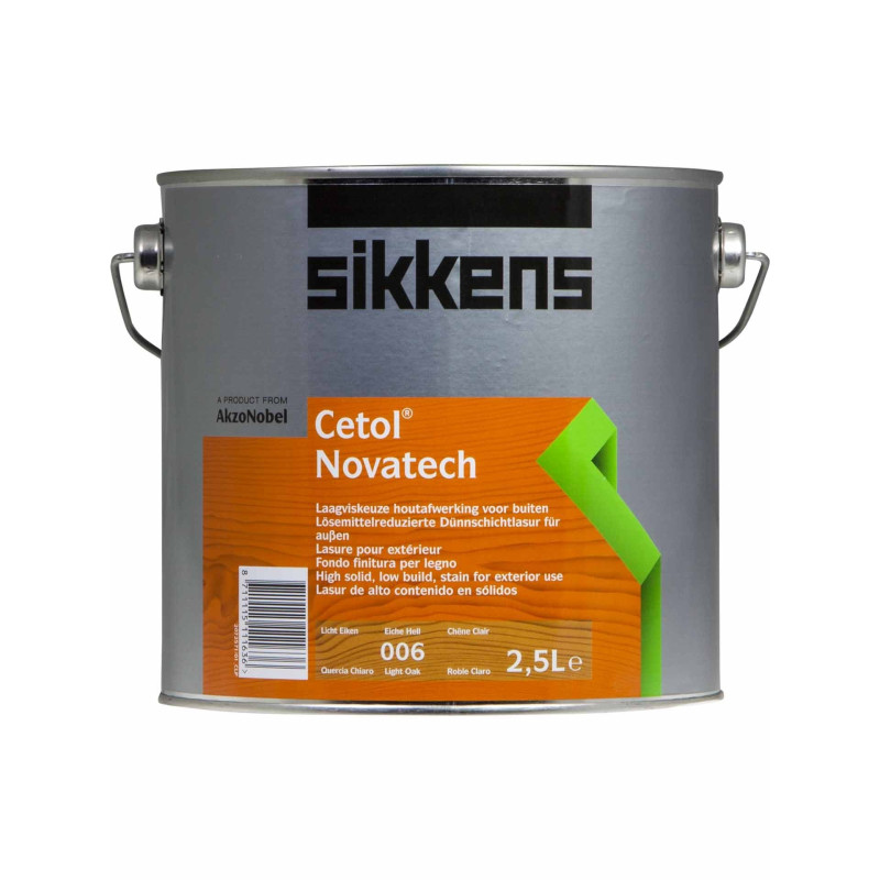 Lasure Novatech chêne clair 2,5 L SIKKENS