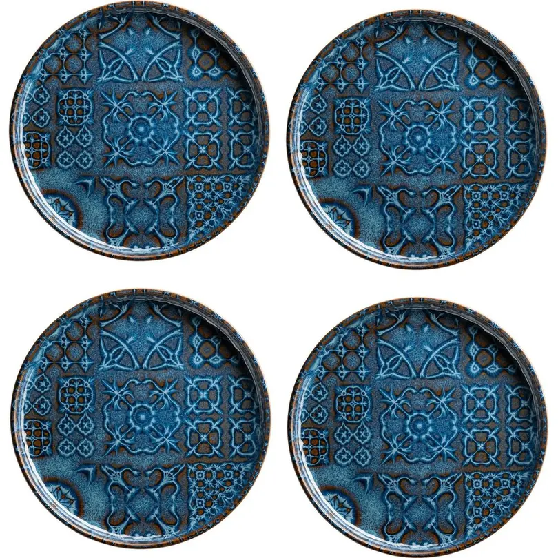 Geschirrset 4er-Set Tiles UNO