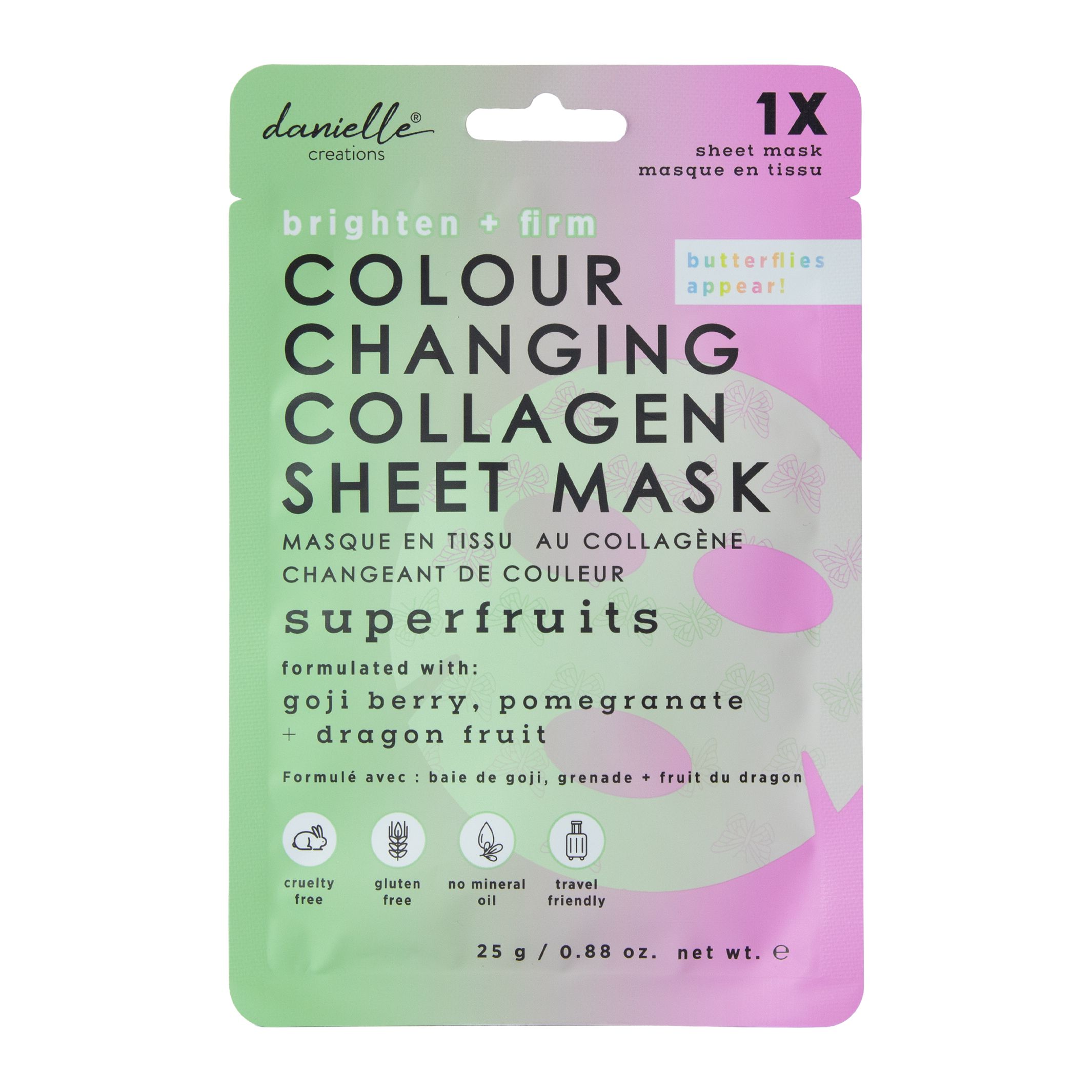 Danielle Creations Collagen Sheet Masks 5 Pack