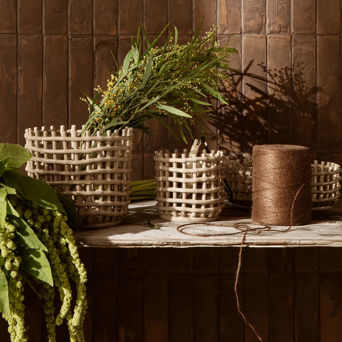 Ferm Living - Keramik Korb