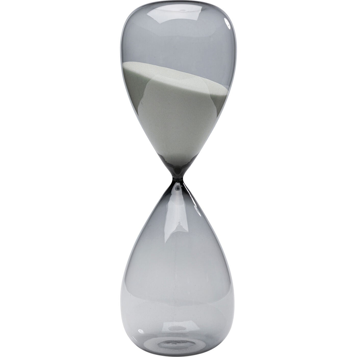 Kare Design Zandloper Timer 43cm zwart en wit