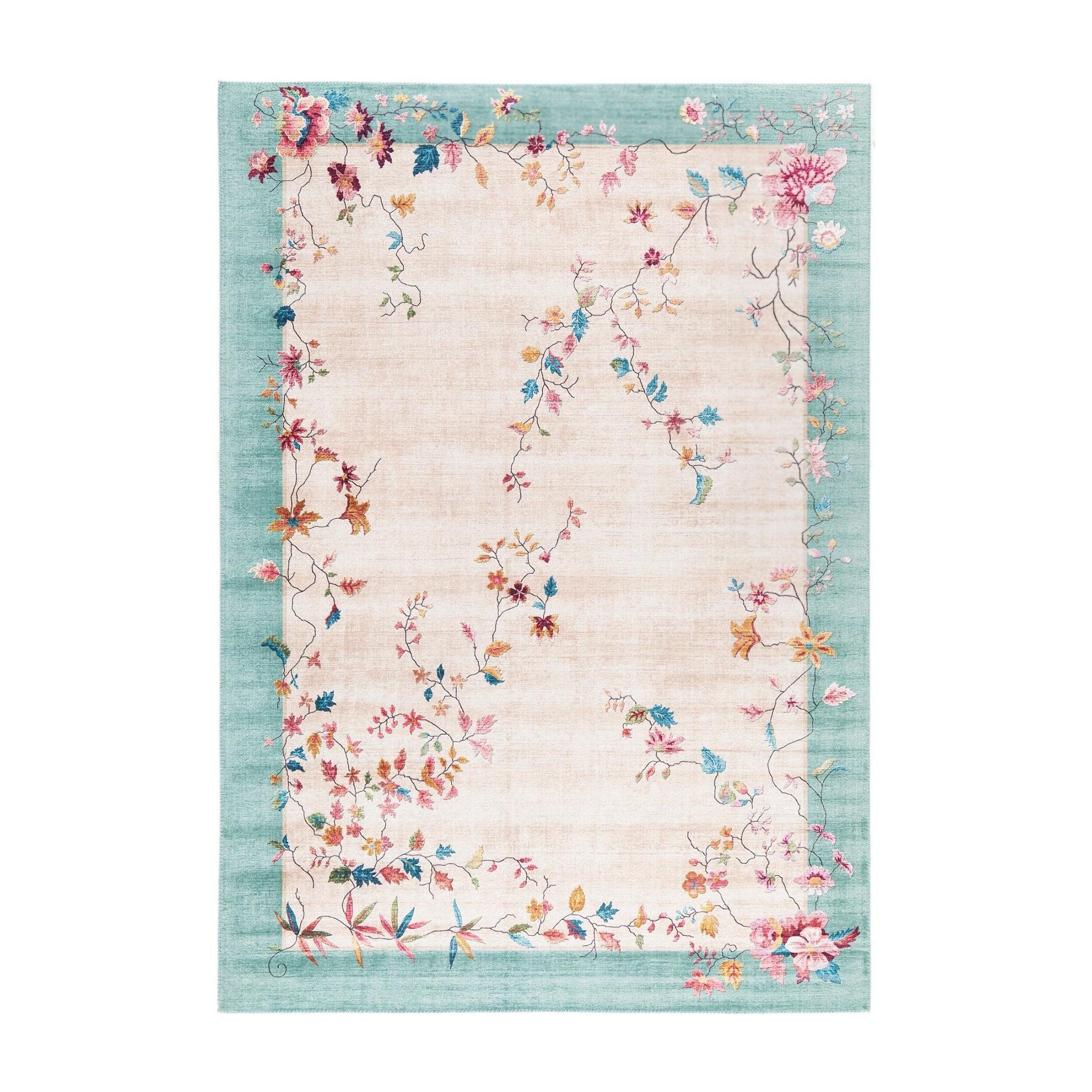 AFK Living vloerkleed Marie Antoinette - gedrukt - beige - 200 x 290 cm