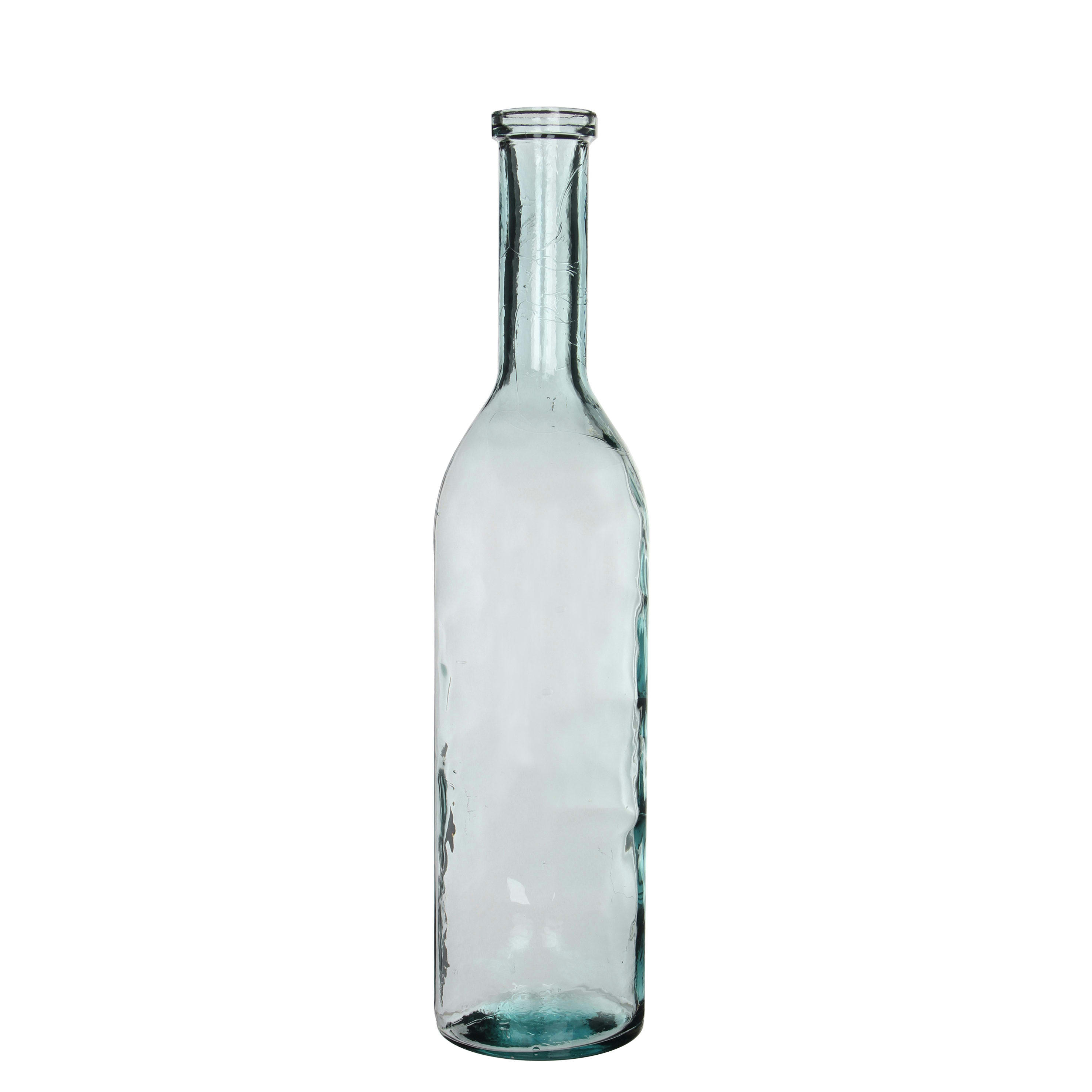 RIOJA - Vase bouteille en verre recyclé H75