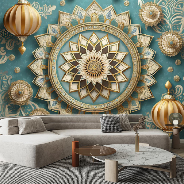 Feeby Fototapeta Mandala Rozeta Orientalna
