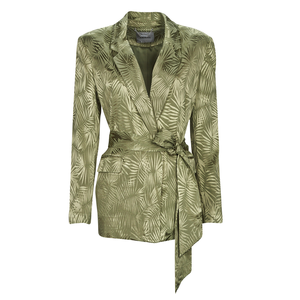 Guess - HOLLY BELTED BLAZER - Kaki