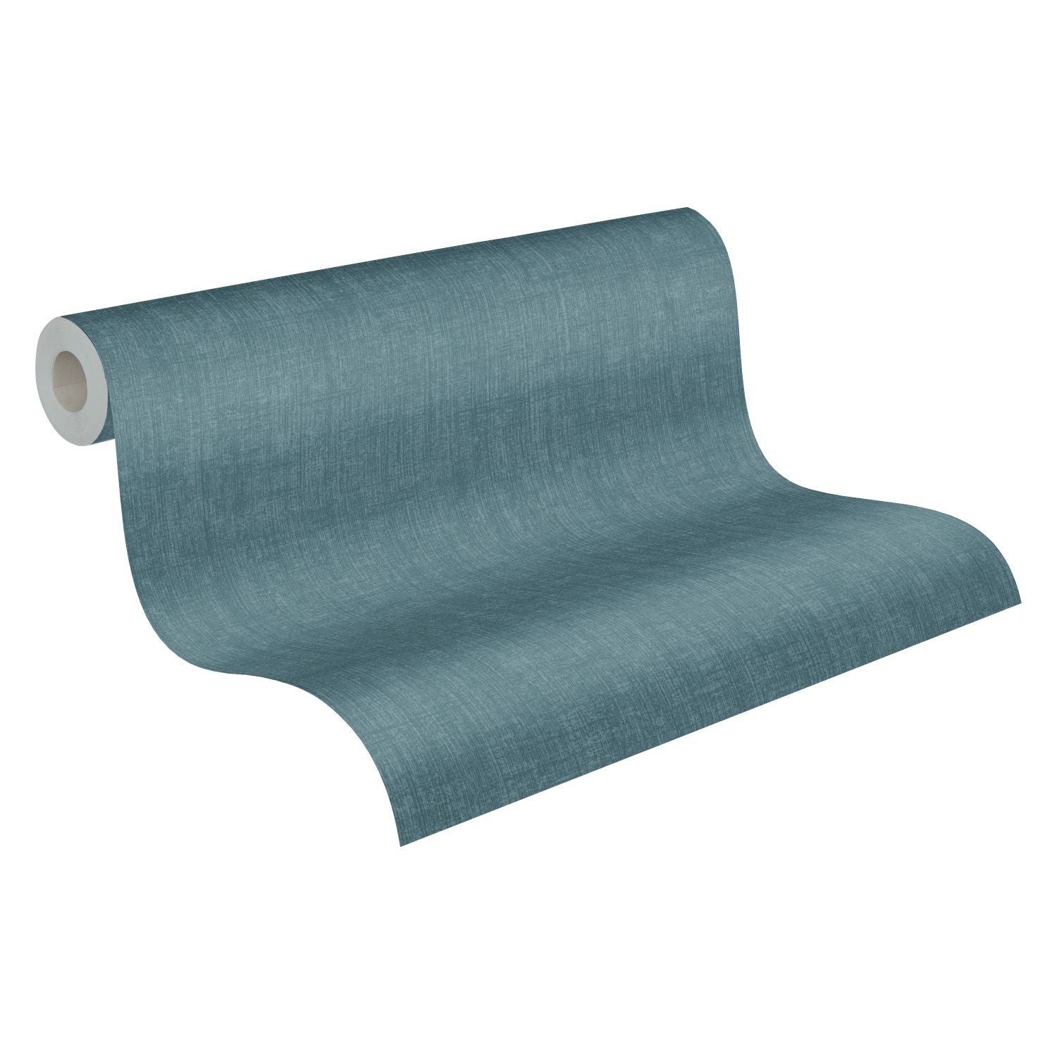 A.S. Création behang effen blauw - 53 cm x 10.05 m - AS-385969