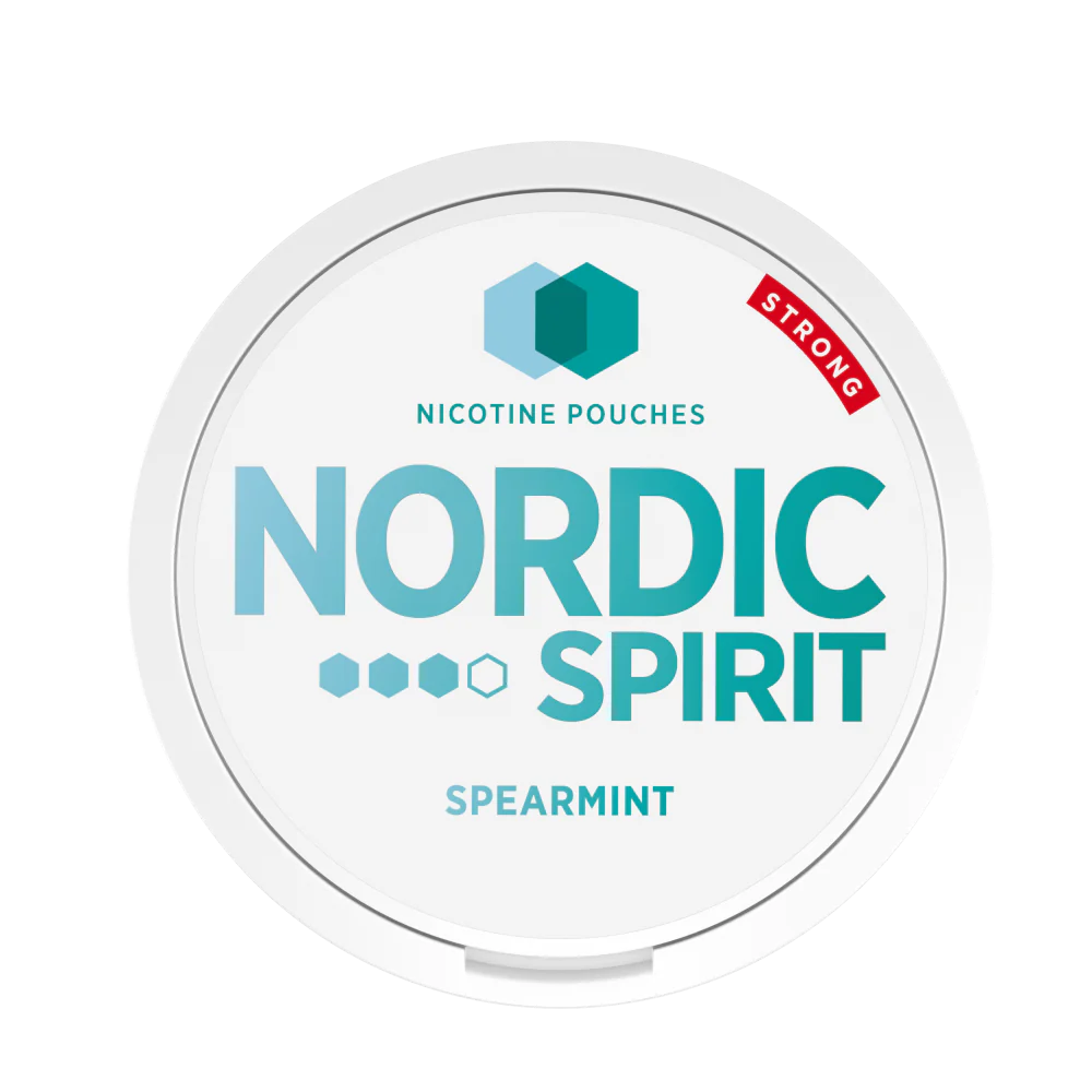 Nordic Spirit Nicotine Pouch Spearmint 9mg Strong