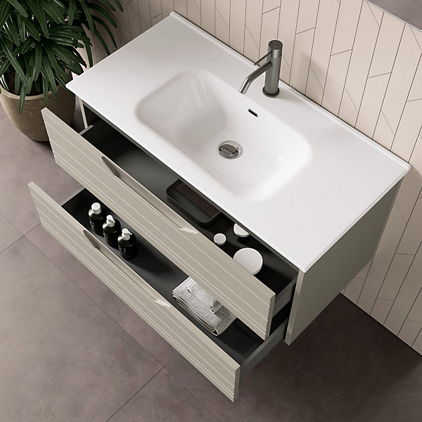 Ensemble 4 pièces SOLMIRA taupe
