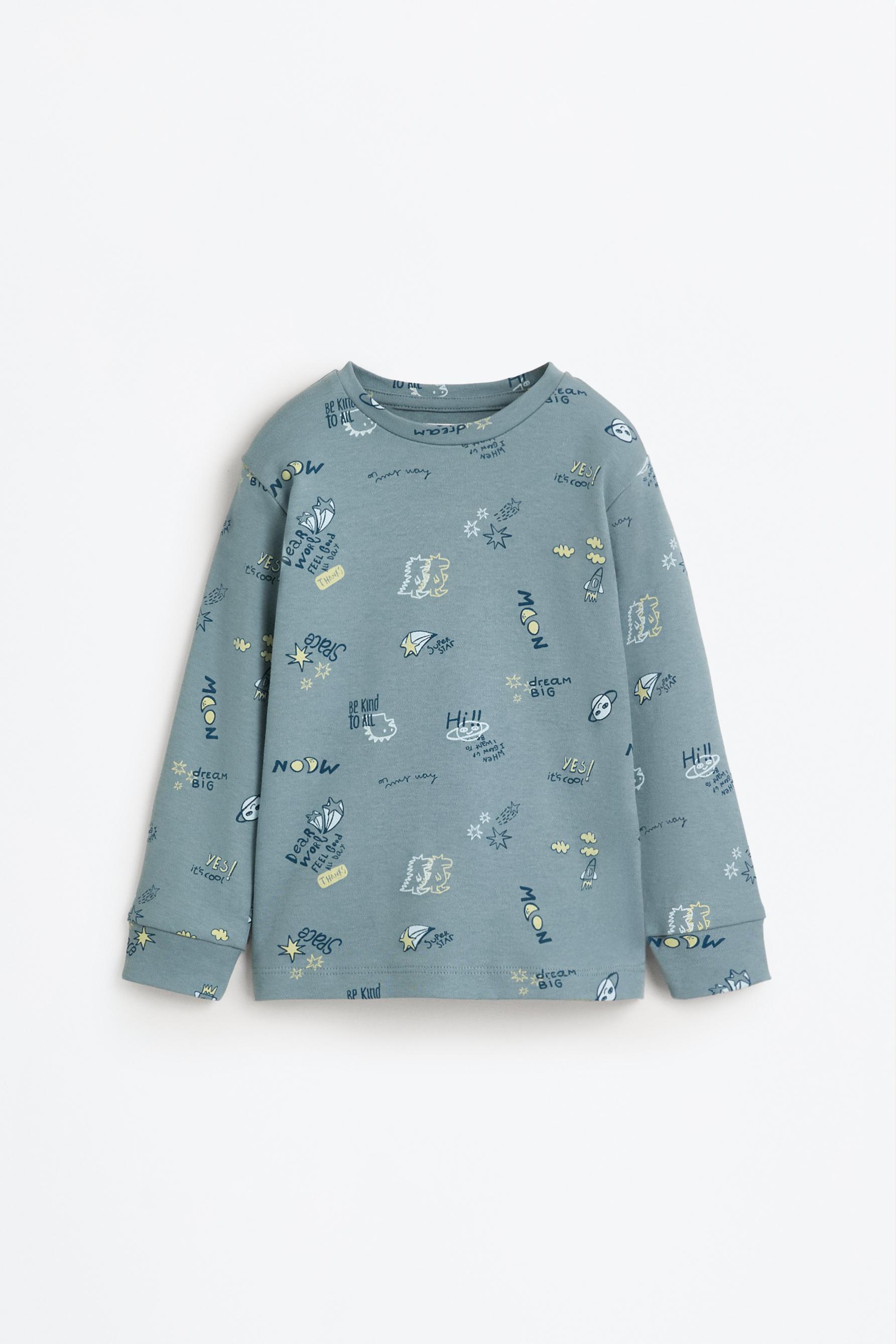 Pijama interlock estampado