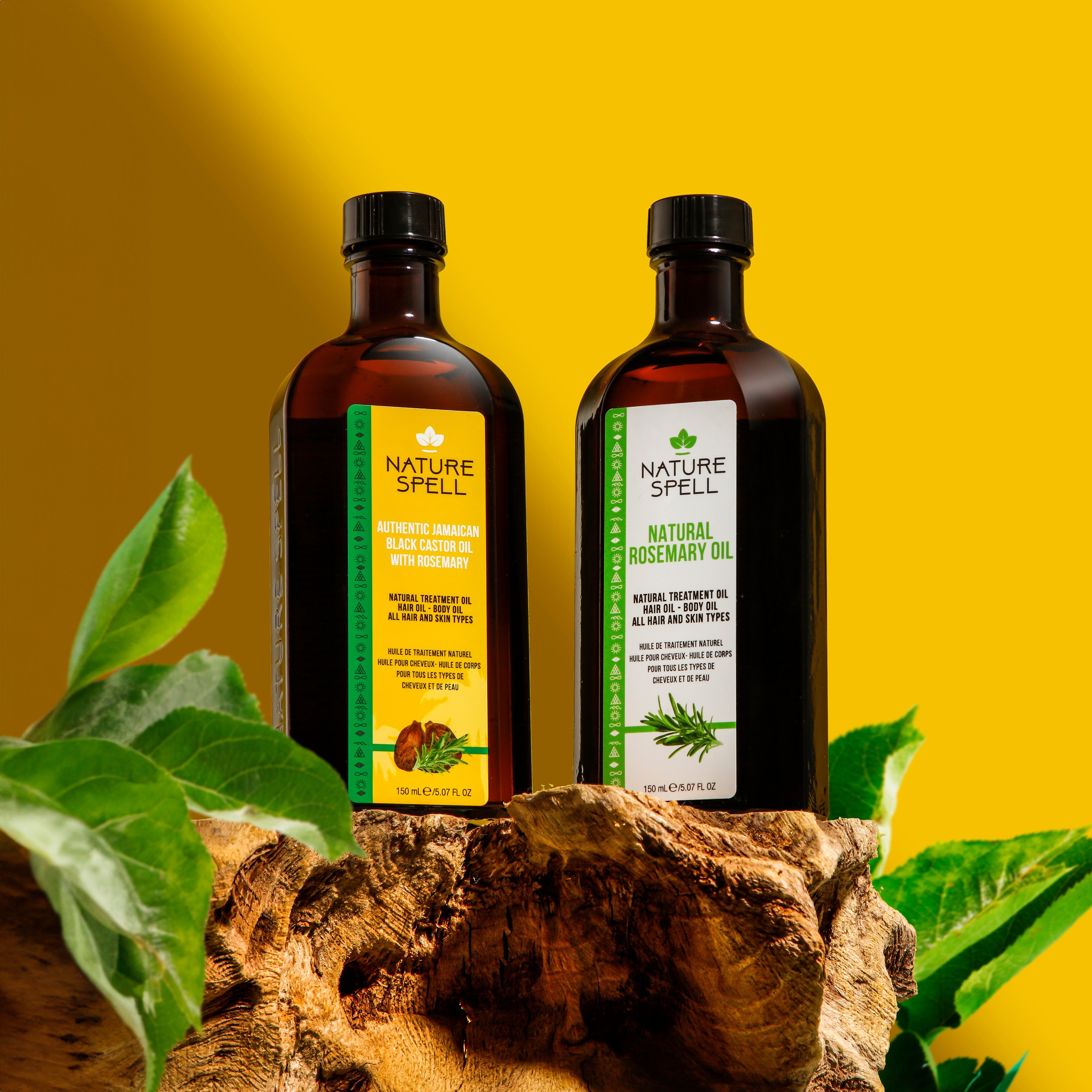 Nature Spell Rosemary Oil for Hair Fusion Set Duo