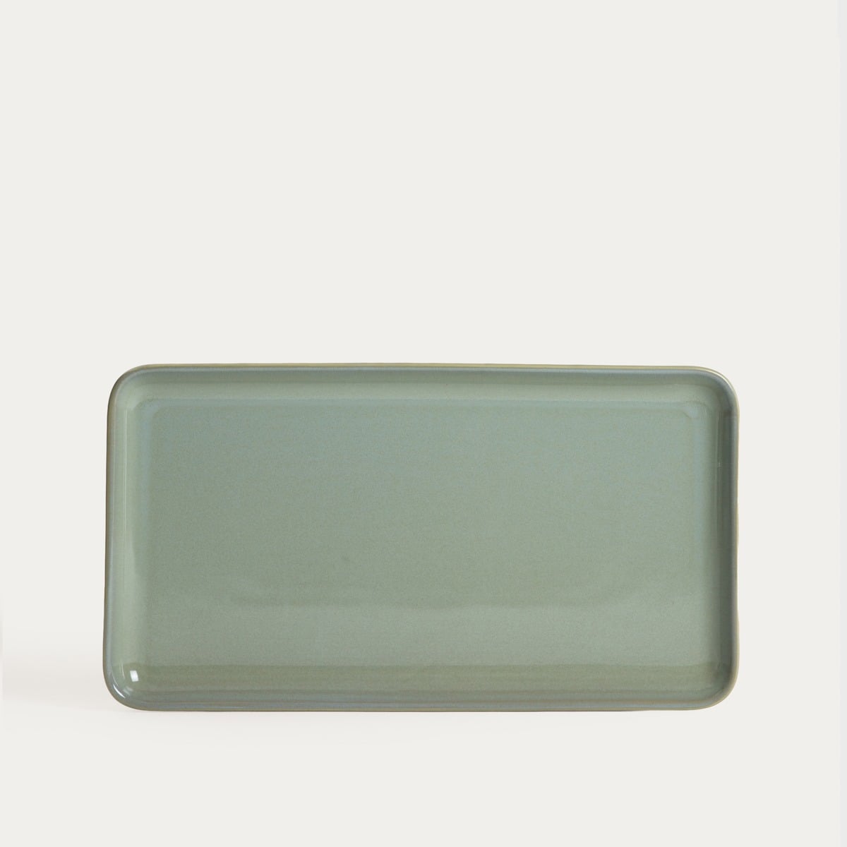 Talerz OKINAWA do serwowania sushi turkusowy 41x22 cm