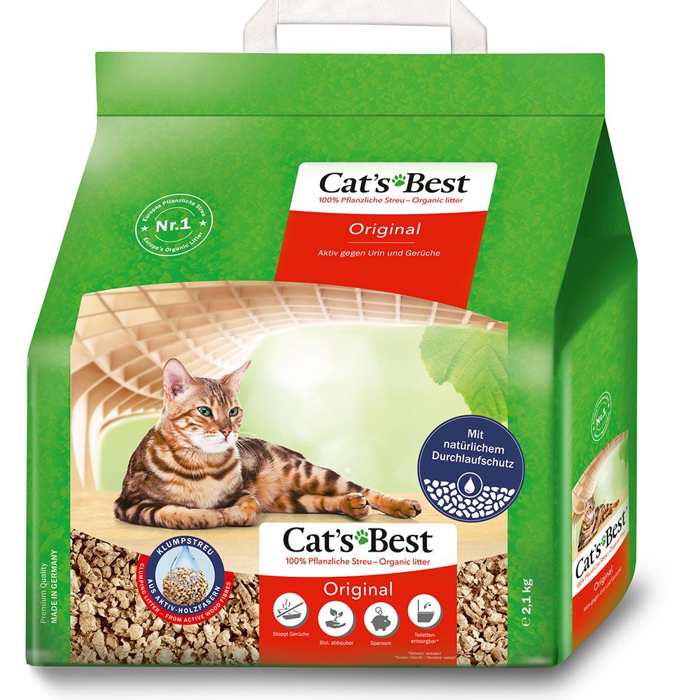 Cat's Best Öko Plus / Original Trial Size - 5l