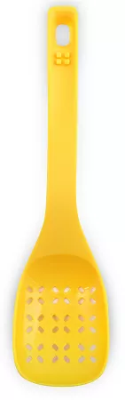 Łyżka cedzakowa 32 cm Vialli Design - Colori Żółta 1K.COL.0683