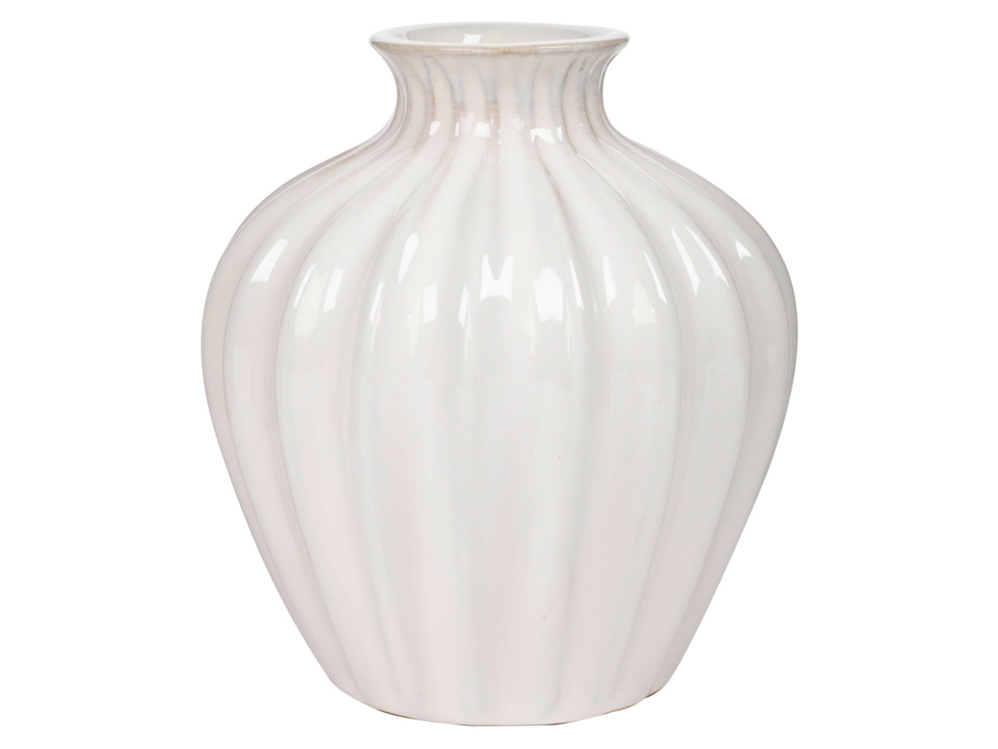 Wazon ceramiczny 15 cm biały