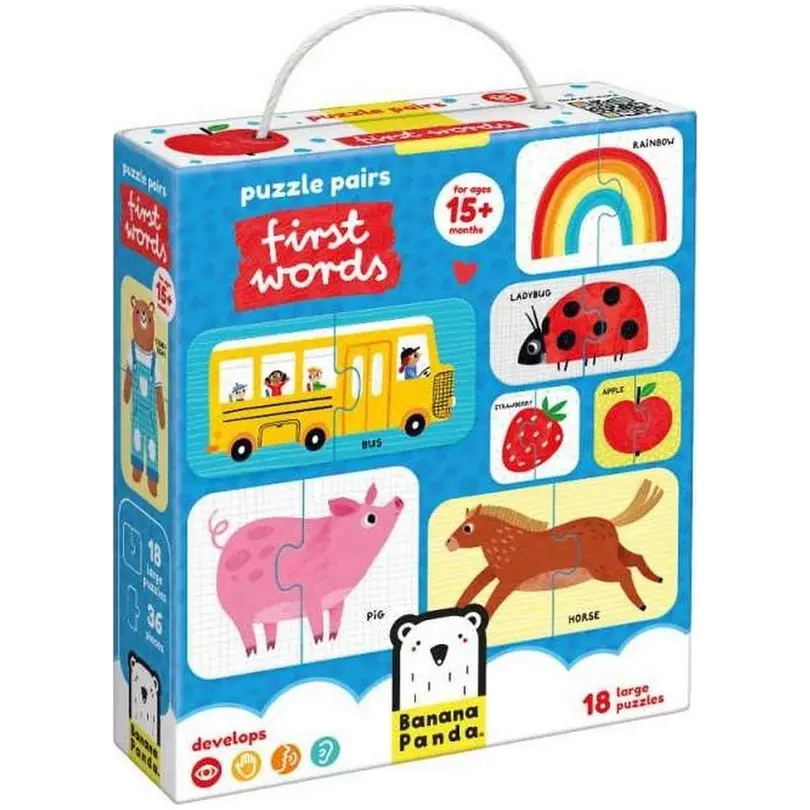 Puzzle 36-teilig Banana Panda
