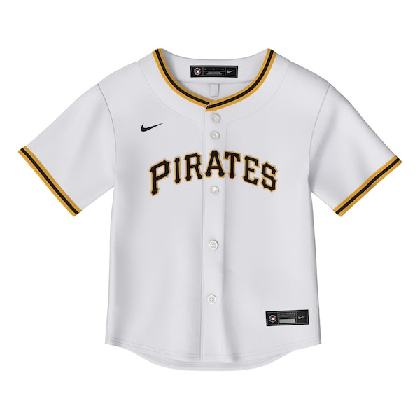 Paul Skenes Pittsburgh Pirates Nike Toddler Home Replica 2.0 Player Jersey - White