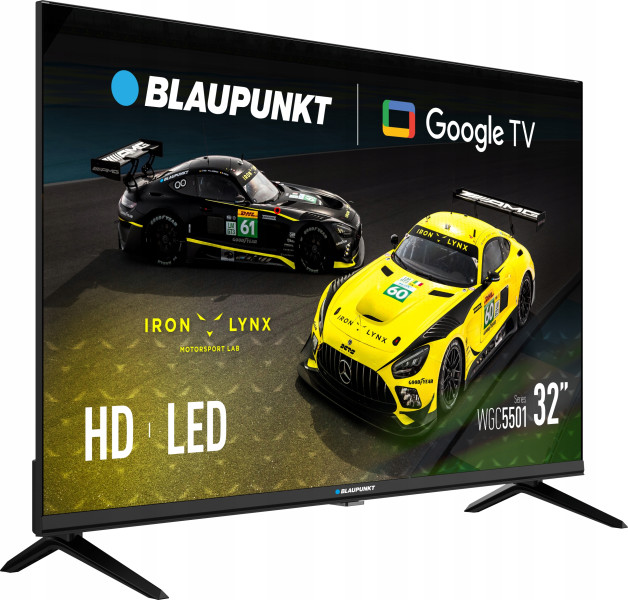 Blaupunkt 32WGC5501S Bezramkowy 32 CALE LED HD Smart Google TV DVB-T2