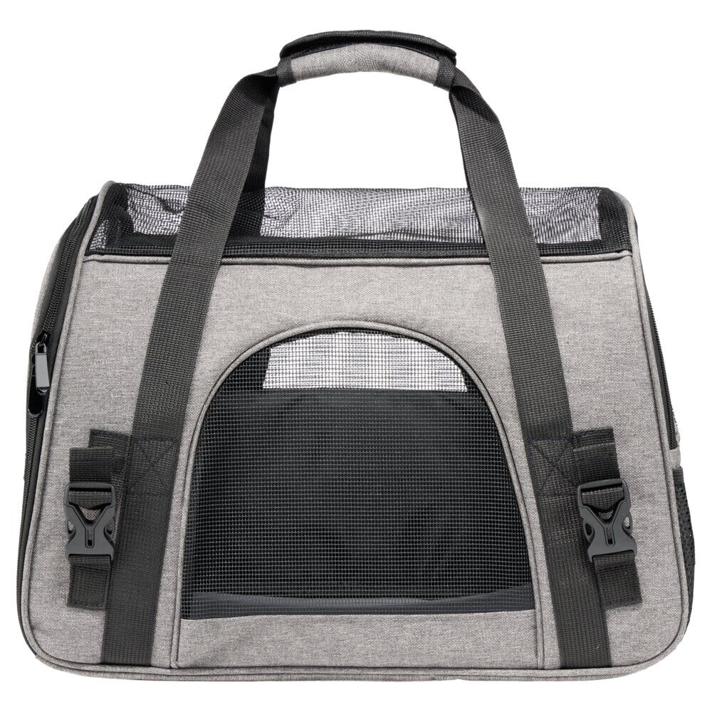 Sac de transport pour chien chat gris