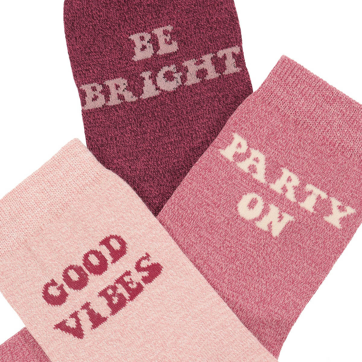 Lot de 3 chaussettes