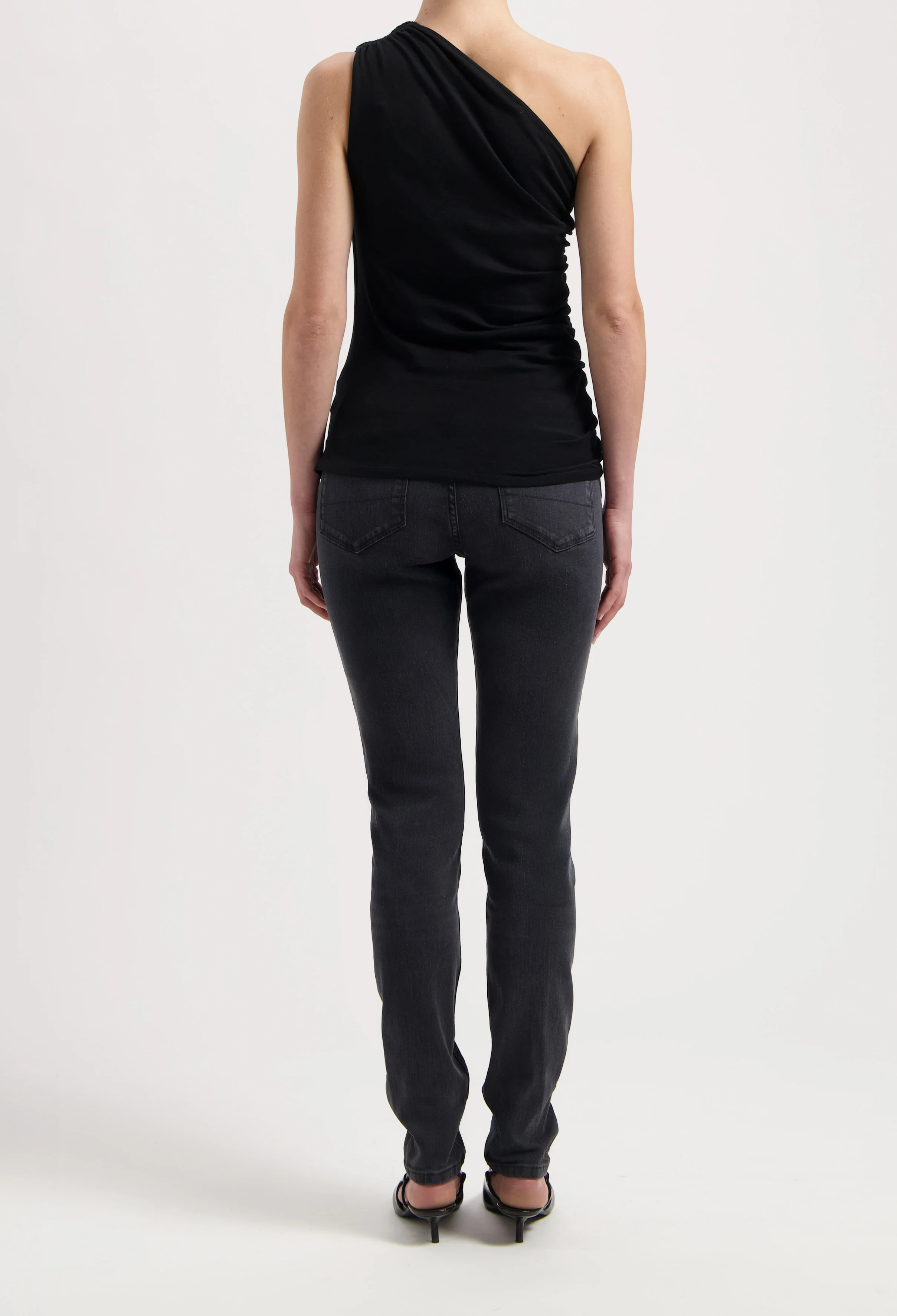 Skyler Mid Skinny - Authentic Black