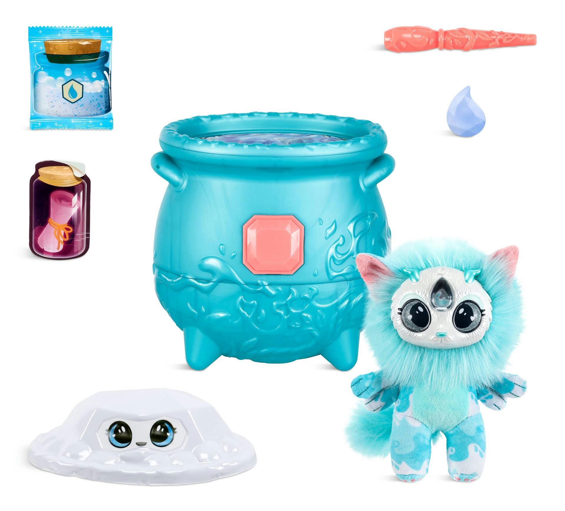 Magic Mixies S3 Magical Gem Surprise Cauldron, Ages 5+