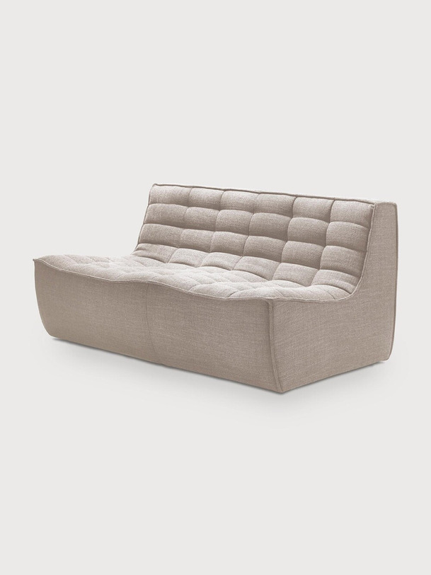 Sofa 2 places n701 - ethnicraft beige