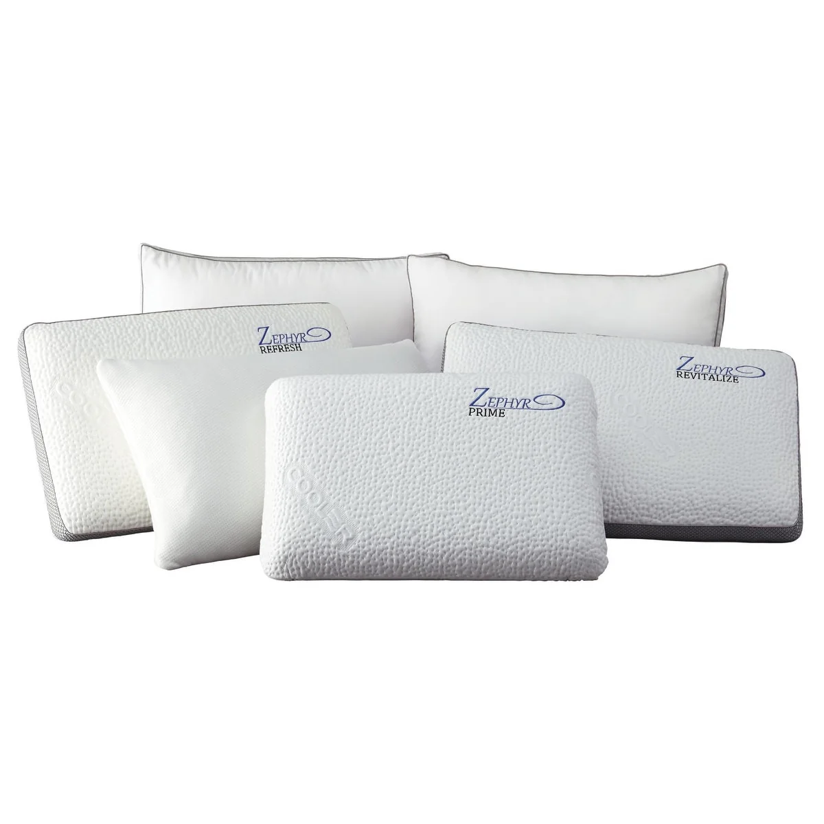 Promotional Memory Foam Pillow - White