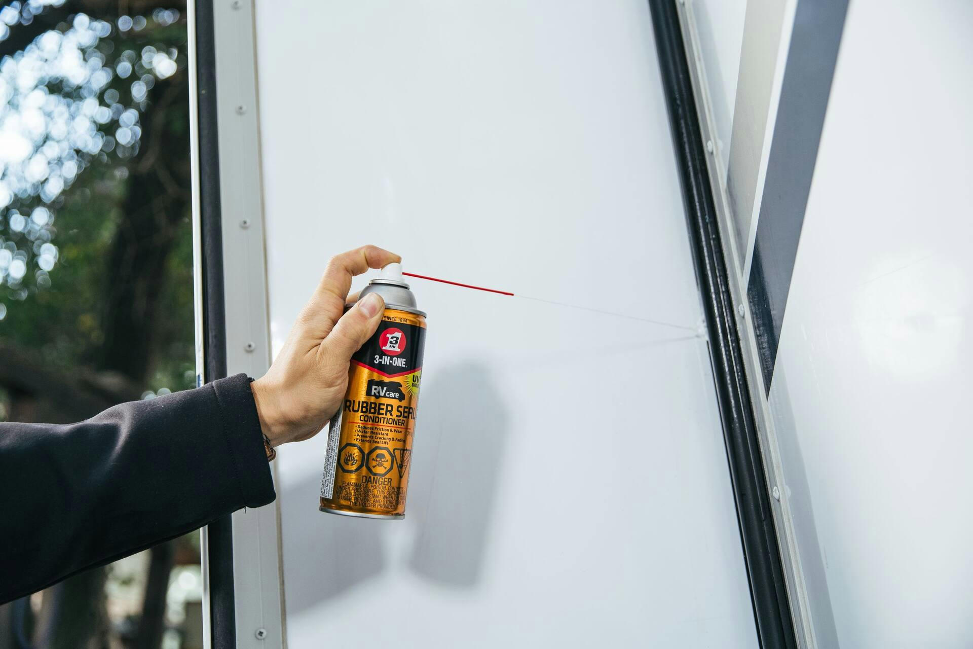 WD-40 RVcare 3-in-1 UV-Shield RV Rubber Seal Conditioner, 311-g