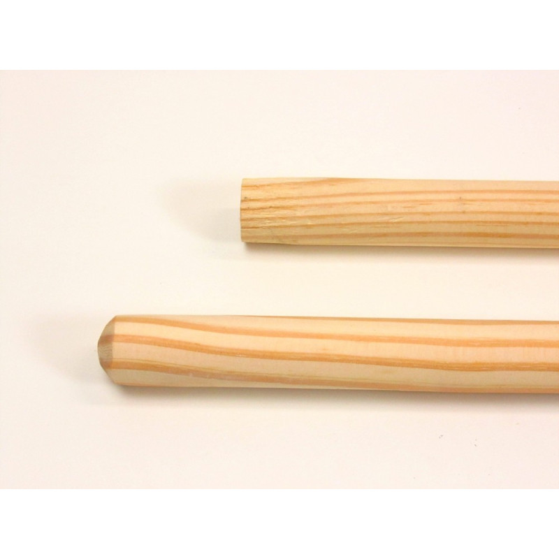 Manche à balai bois 120 cm ø 23,5 mm