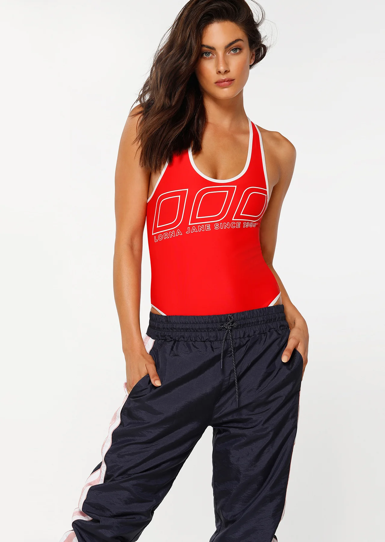Iconic 80'S Swimsuit/Bodysuit