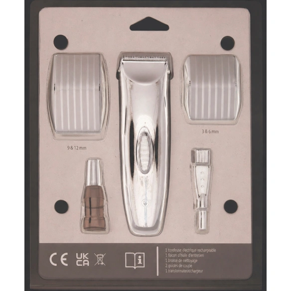 Schermaschinen-Set, schwarz