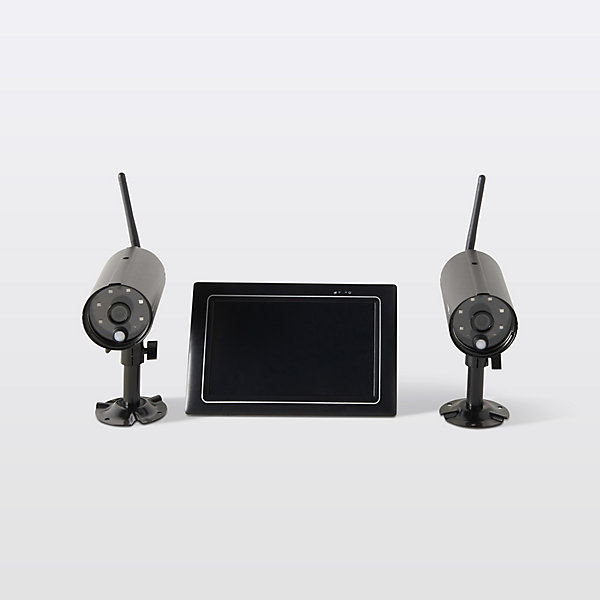 Kit vidéosurveillance intérieur et extérieur - 2 caméras Chacon 1080P - 4 canaux - 2 To