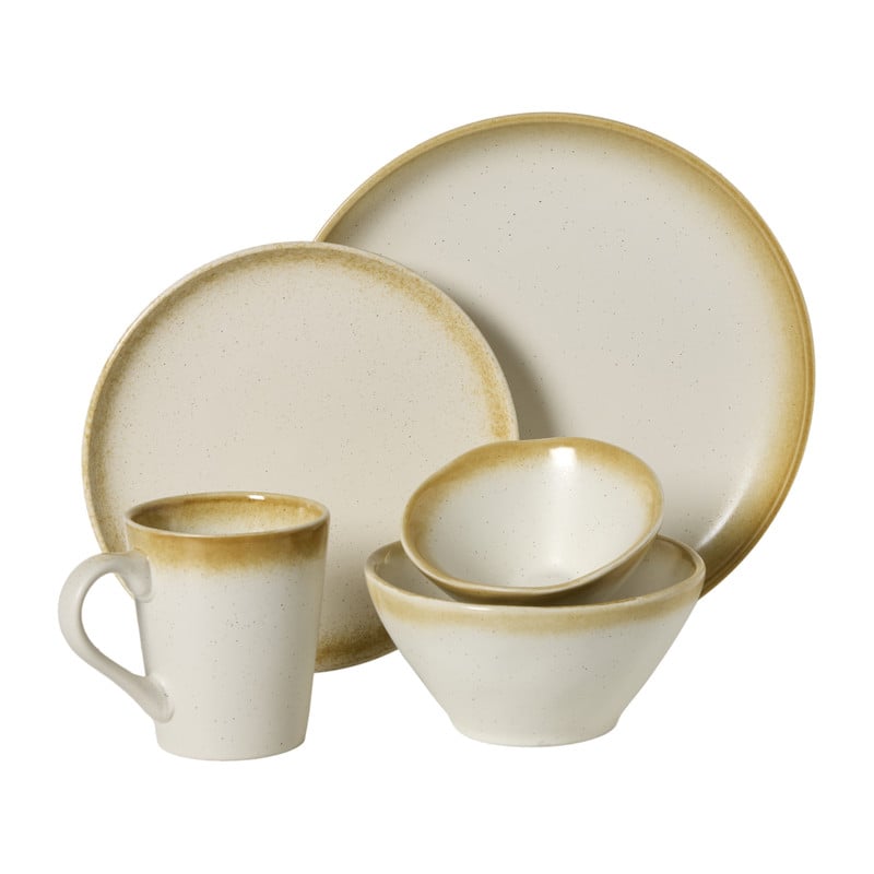 Dinerbord olivo - wit - &Oslash;25.5x2.8 cm