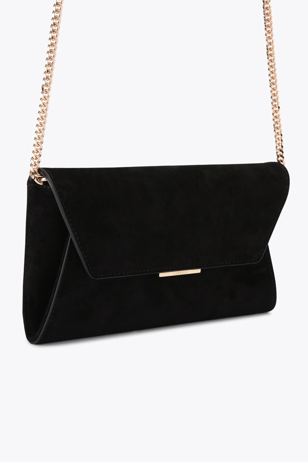 Carvela Spirited Clutch' Suede Bag