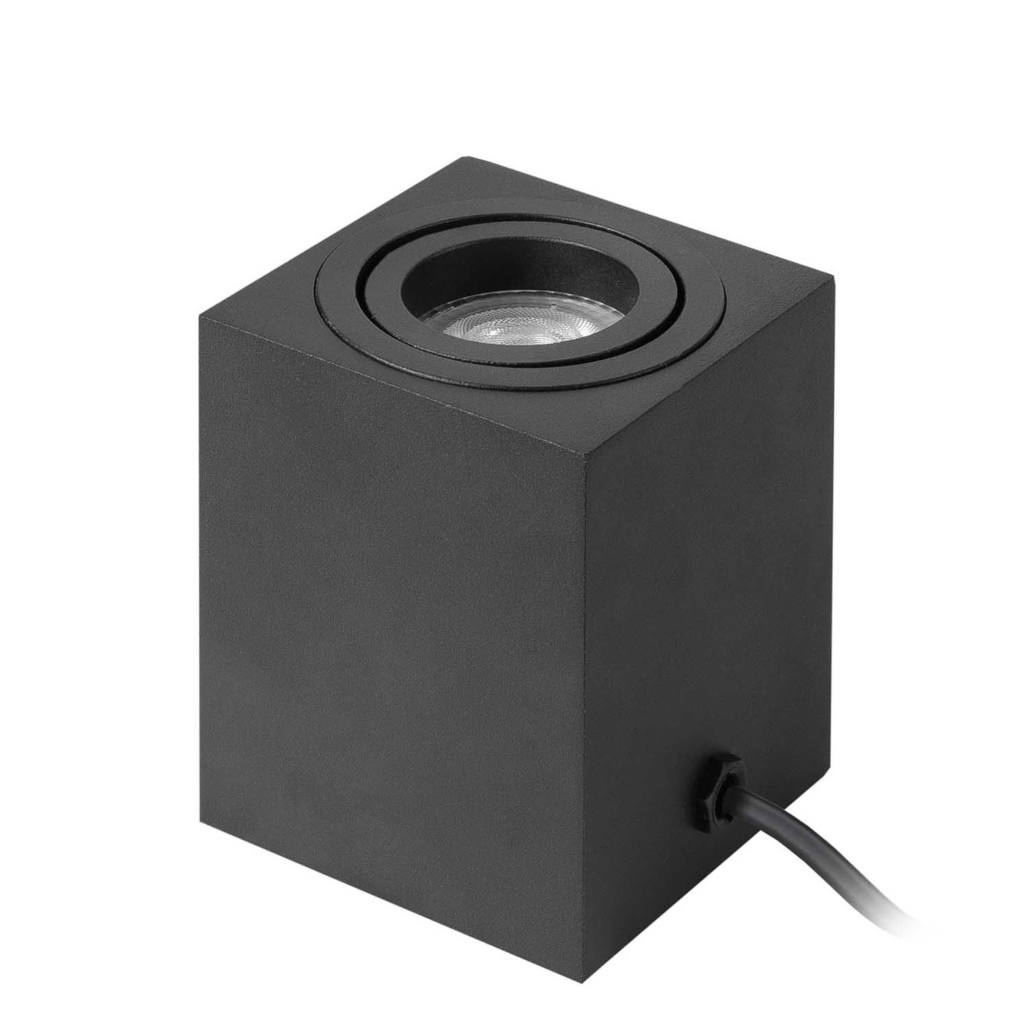 Highlight tafellamp Rebel - 1 lichts - 8 x 9.5  cm - zwart