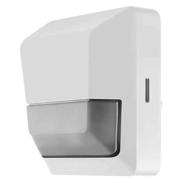 Sensor-Außenleuchte, Polycarbonat, LxBxH: 7,6x5x9,1 cm, weiß