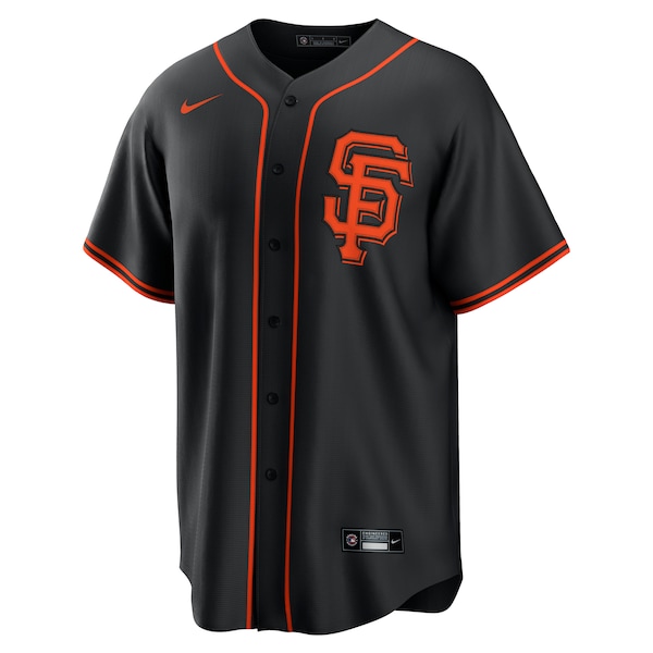 Mike Yastrzemski San Francisco Giants Nike Alternate Replica Player Name Jersey - Black