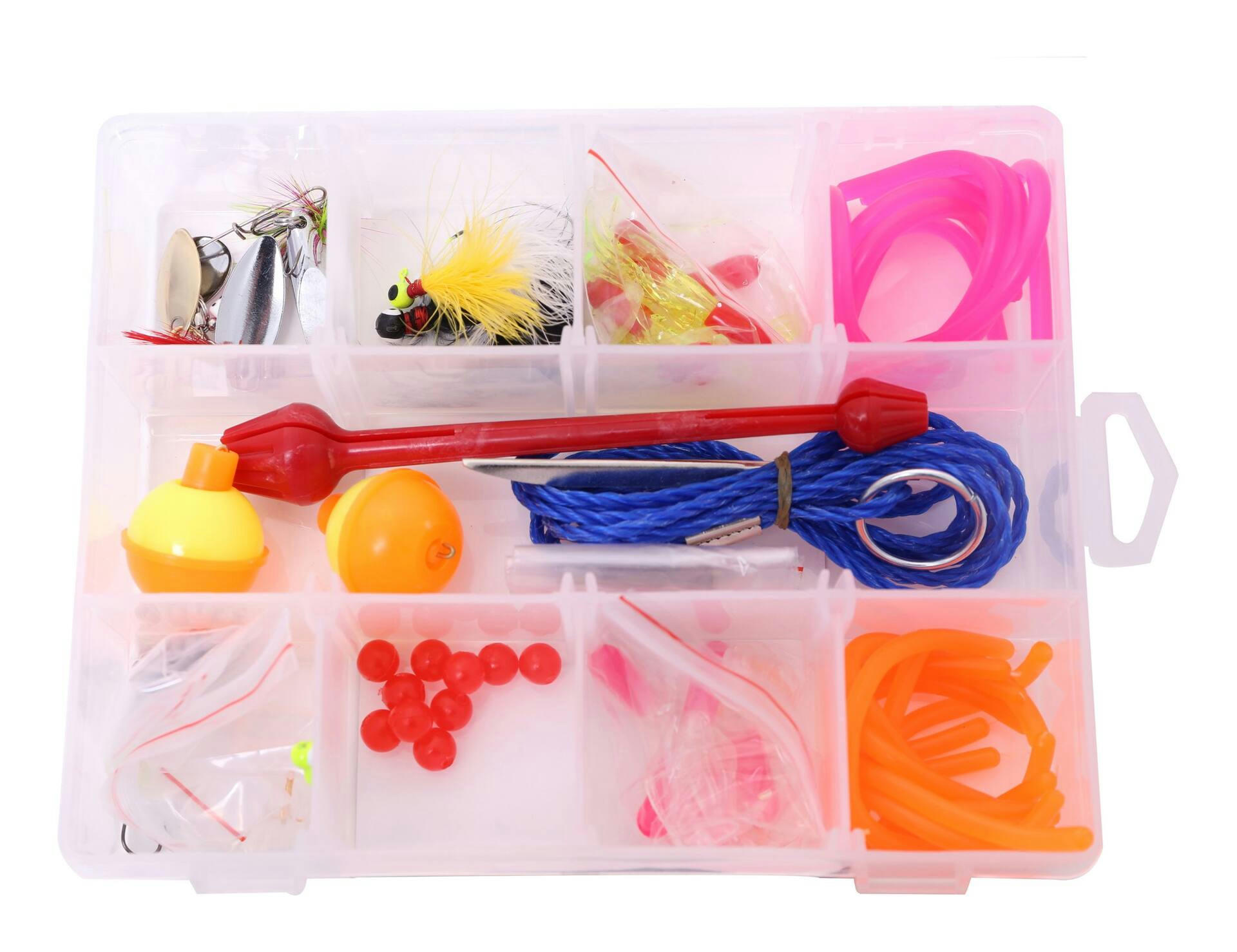 Red Wolf Trout Lure Kit, 80-pc