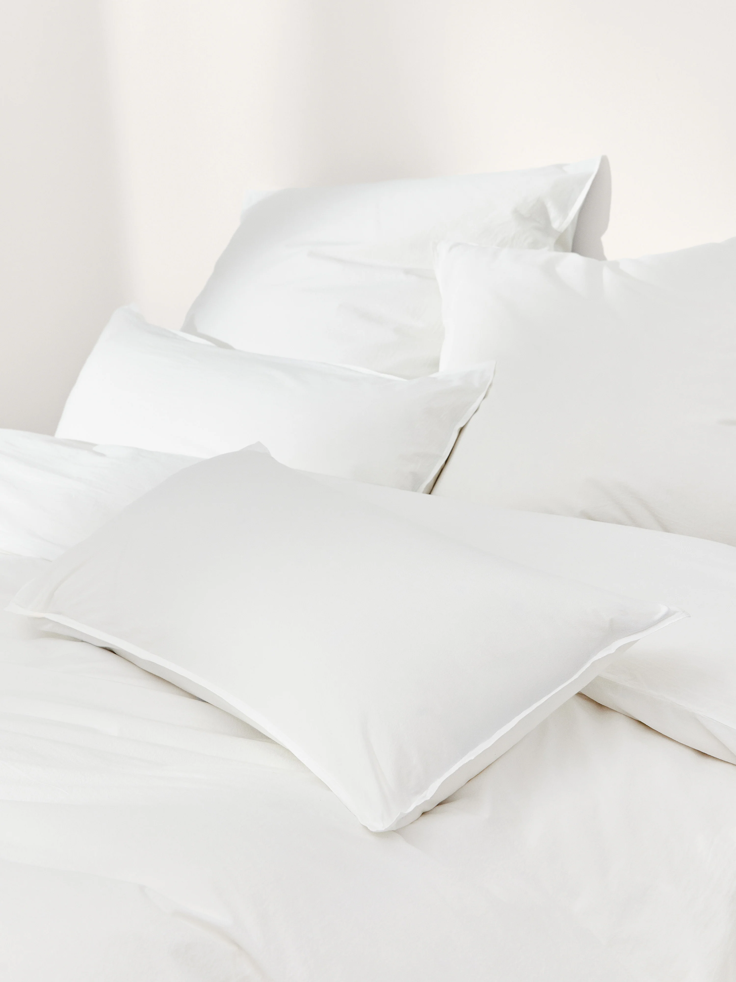 Gewaschener Baumwollperkal-Bettdeckenbezug Debbie