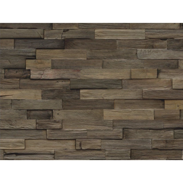 Wandverblender »INDO TEAK«, braun, geölt, Holz, Stärke: 20 mm
