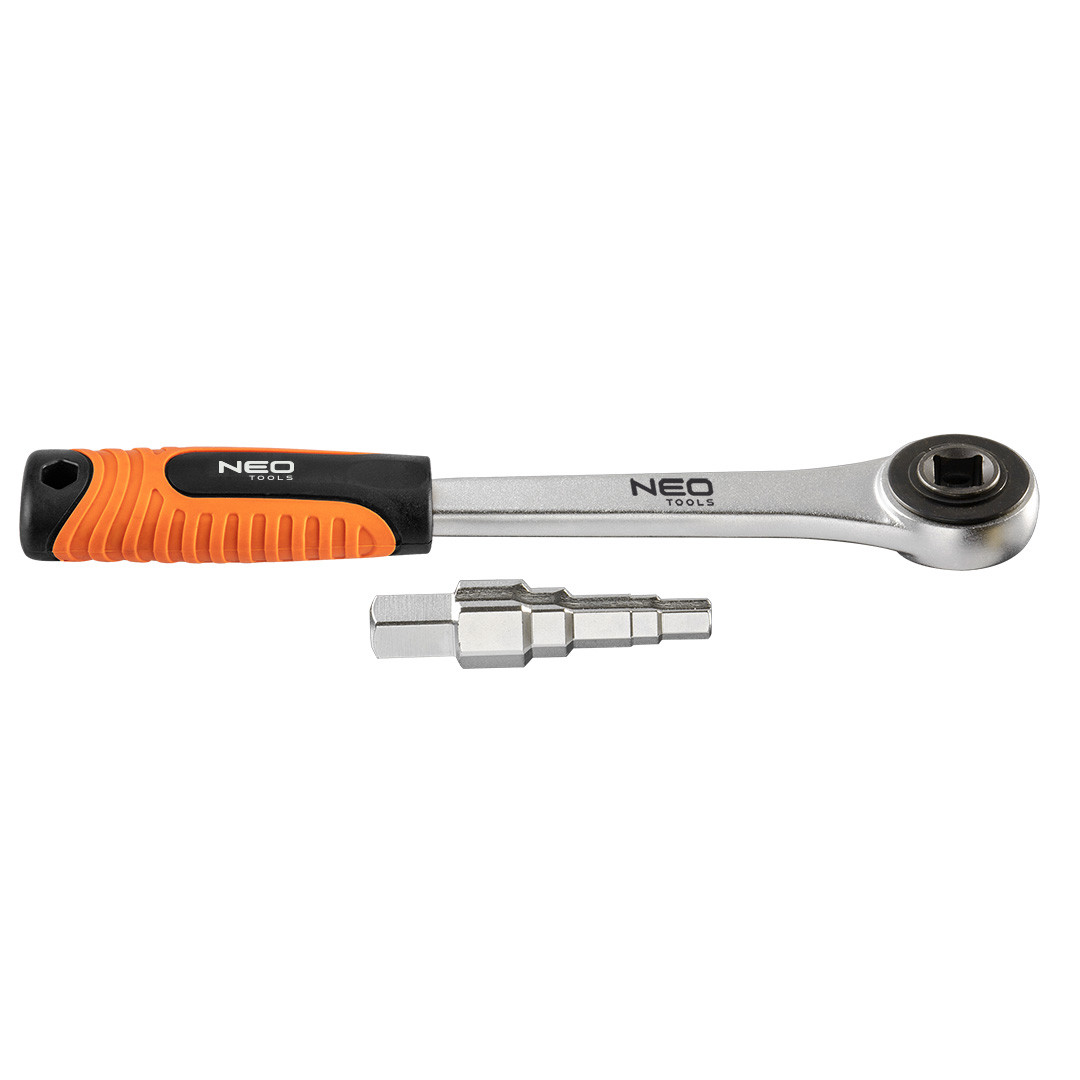 Klucz do śrubunków 1/2" z grzechotką NEO 02-060