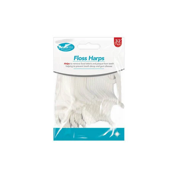 Denta Glo Floss Harps 32 Pack