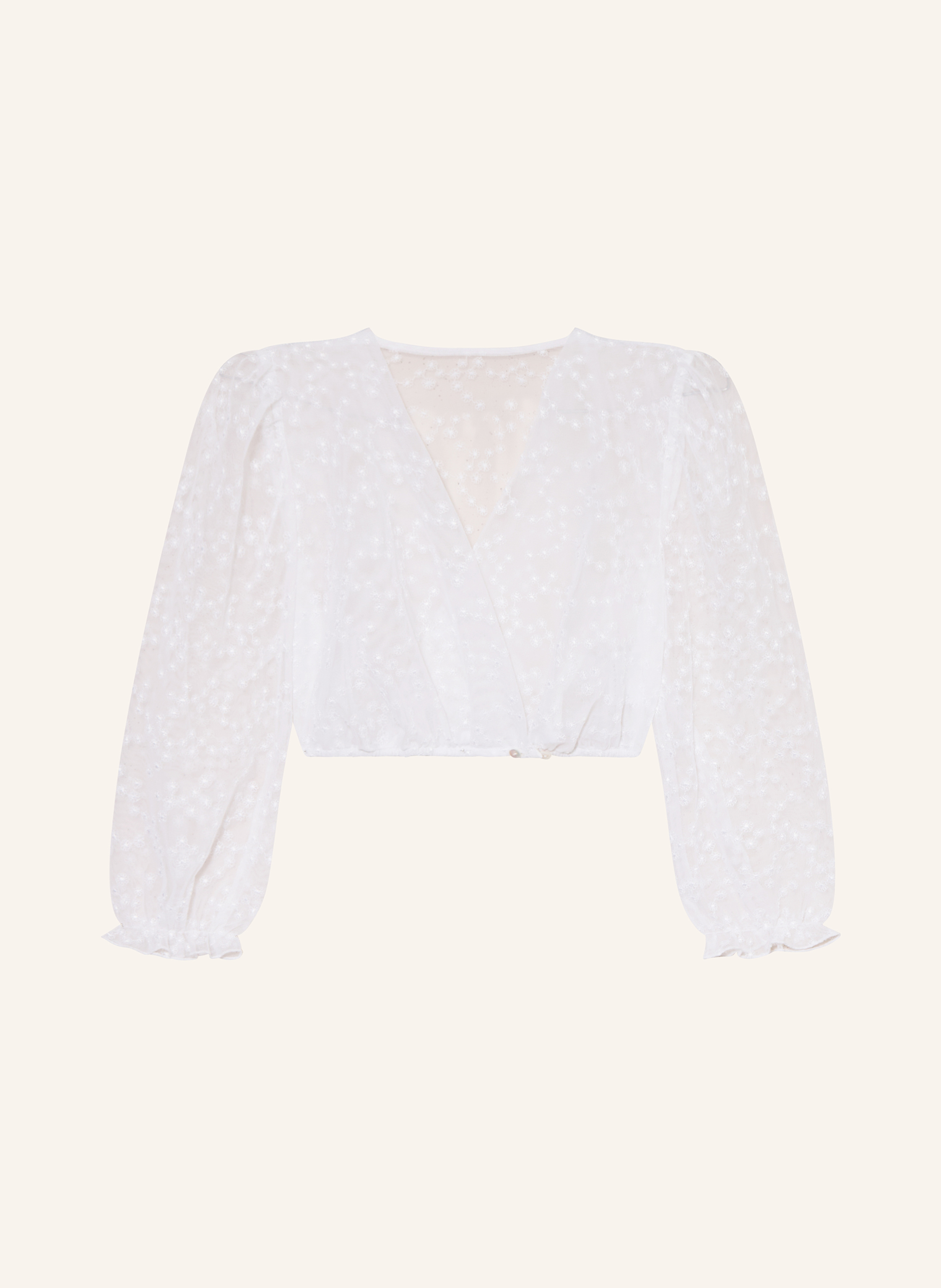 Johann & Johanna Dirndlbluse mit 3/4-Arm