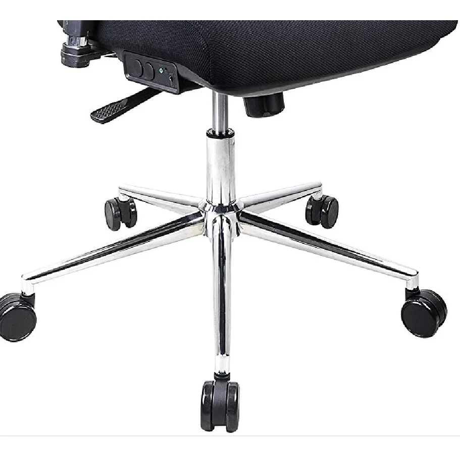 GM Seating Bluetooth Gaming Ergonomic Office Task Chair 3D Adjustable Arms, Adjustable Headrest, Chrome Base, Lumbar Support