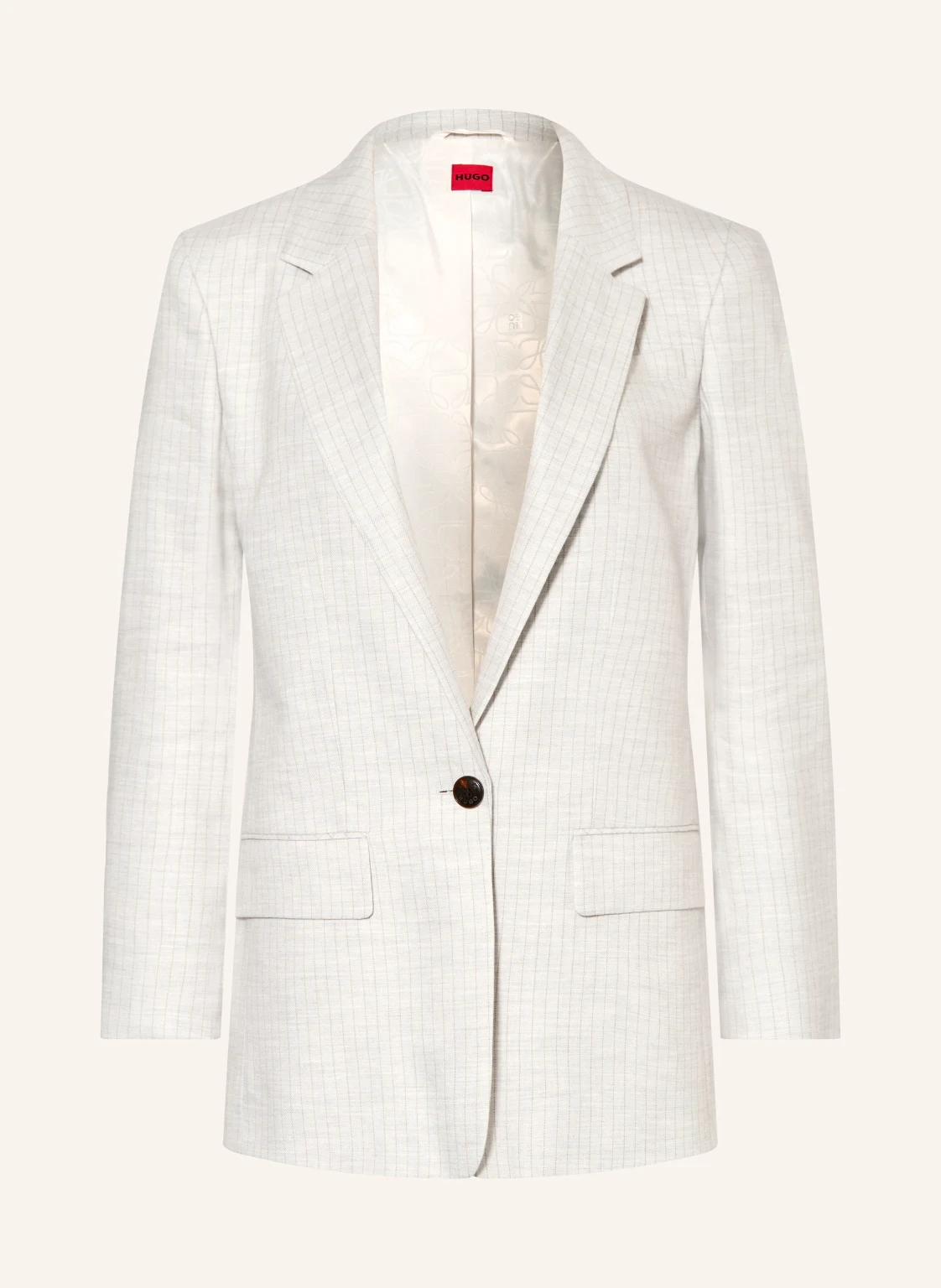 HUGO Blazer ANETTEA mit Leinen