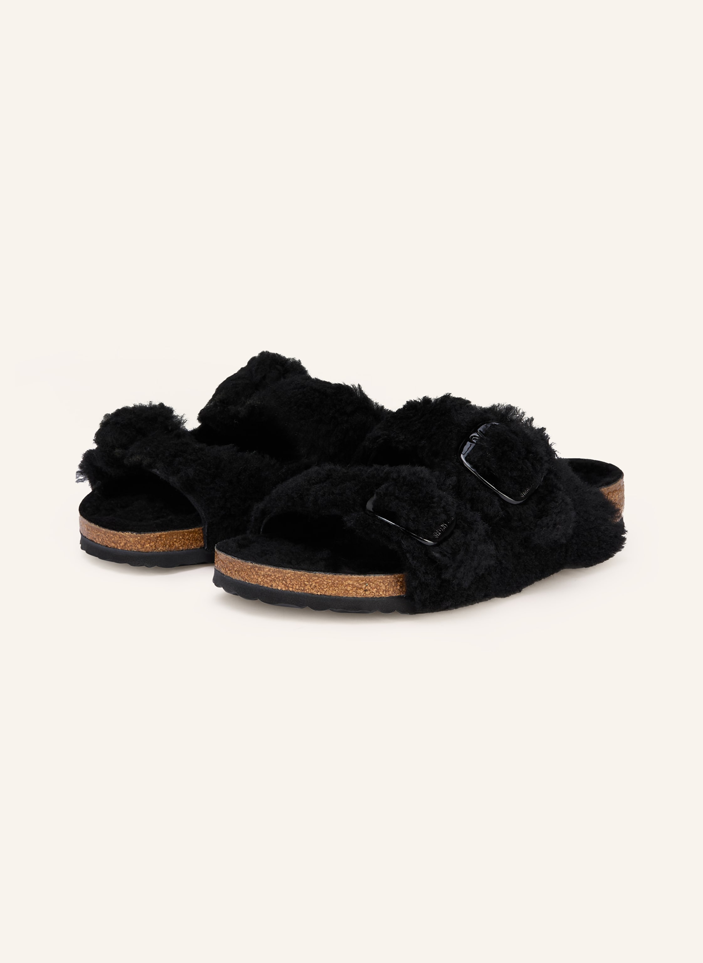 BIRKENSTOCK Pantoletten ARIZONA BIG BUCKLE SHEARLING TEDDY