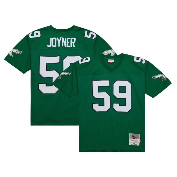 Seth Joyner Philadelphia Eagles Legacy Replica Jersey - Kelly Green